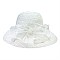 Summer Beach Hat W/bow On Side