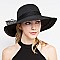 Trendy Braid Hat With Bow On Back