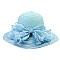 Trendy Braid Hat With Bow On Back