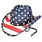 STARS AND STRIPES PATRIOTIC USA COWBOY HAT