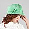 Sinamay HAT Small Size Brim Elegant Bow Decor