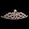 CHIC RHINESTONE TIARA