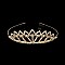 Elegant Medium Rhinestone Tiara SLHTY4627