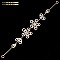 RHINESTONE FLOWER BENDABLE WIRE HEADBAND SLHWM1985