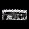 Elegant Wire Wrapped Beads and Pearl Flowers Hair Comb SLHWY3130