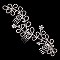Elegant Style Large Floral Rhinestone hair Comb SLHWY8965
