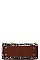 LEOPARD TWO TONE COLOR SATCHEL WITH LONG STRAP