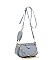 3 IN 1 STYLISH CROSSBODY BAG WITH MATCHING BAG AND COIN PURSE SET