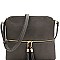 Mid-Zip Tasselled Crossbody Bag