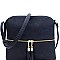 Mid-Zip Tasselled Crossbody Bag