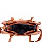 Padlock Accent 3 in 1 Twin Tote Value Set