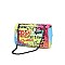 Graffiti Shoulder Handbag