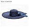 Women's Floppy Wide Brim Sun Protection Straw Hat