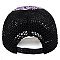 Colorful Rhinestone Mesh Baseball Cap