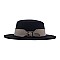 Fedora Woolen Belt Accent Warm Hat