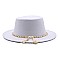 Fedora Woolen Pearl Accent Warm Hat