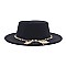 Fedora Woolen Pearl Accent Warm Hat