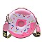 Yummy Donut Crossbody Clutch Bag