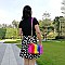 QUILTED MULTI COLOR JELLY SHOULDER BAG