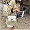 Transparent Studded Chain Strap Clear Jelly Shoulder Messenger Bag