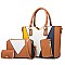 4 in 1 Satchel Classic Handbag