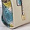 SMALL SIZE DAVID JONES LINEN-CANVAS SATCHEL