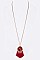 Geometric Pendant With Tassels Necklace LA-CN4146