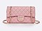 Lovely Quilted Classic Turn Lock Shoulder Bag