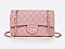 Lovely Quilted Classic Turn Lock Shoulder Bag