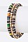 Flashy Mix Color Stretch Bracelet Set