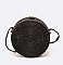 Bamboo Circle Hand Painted Swing Bag