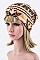 Classy Pixel Print Convertible Beanie LA-EMH8548