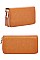 Double Zipper Roomy Fashion Large Size Wallet