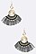 Trendy Fabric Tassels Earrings LA-SE6114