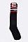 Pack of (12 Pairs) Assorted Knee High Plush Socks LA-SO144