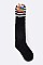 Pack of (12 Pairs) Assorted Knee High Plush Socks LA-SO144