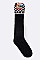 Pack of (12 Pairs) Assorted Knee High Plush Socks LA-SO144