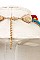 FRINGE BEADED BIB NECKLACE SET