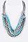 MICRO BEADS LAYERED NECKLACE