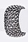 Classic Crystal Covered Stretch Bracelet LA-BQ7795