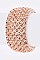 Classic Crystal Covered Stretch Bracelet LA-BQ7795