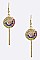LOLLIPOP CRYSTAL EARRINGS