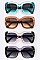 Pack of 12 Pieces Color Resin Frame Oversize Sunglasses LA108-9017