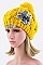 Chic Sequins Flower Cable Knit PomPom Beanie LA-ZZM011229MG048-0