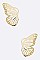 BUTTERFLY WINGS STUD EARRINGS