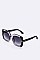 Pack of 12 Pieces Color Resin Frame Oversize Sunglasses LA108-9017