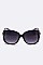 Austrian Crystal Temple Square Sunglasses LA14-MSG1043