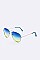 Pack of 12 Pieces Mix Tone Aviator Sunglasses Set LA108-663C