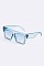 Pack of 12 Pieces Color Tint Square Wayfarer Sunglasses LA108-80929C