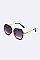 Pack of 12 Pieces Mix Tone Contrast Rim Iconic Sunglasses LA108-19017